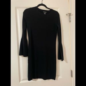 Black and white club Monaco sweater dress
